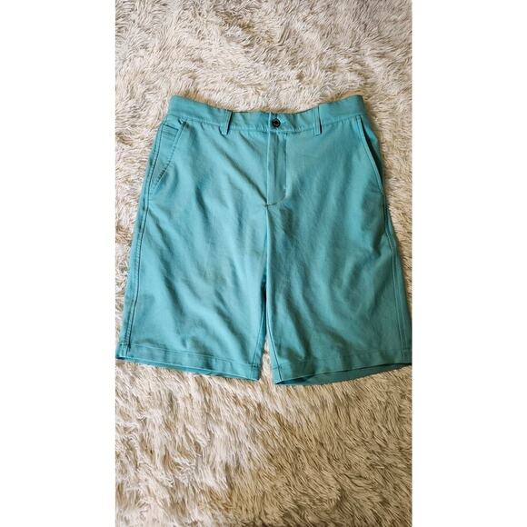 Dunning Golf  10" Short,  Men's size 30, color Blue Green‎ - Picture 1 of 7